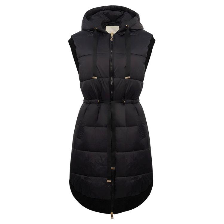 Liemenė moterims, Juoda, Padded vest