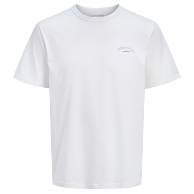 Marškinėliai vyrams, Balta, College logo ss