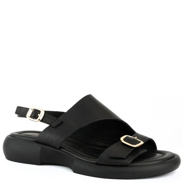 Basutės moterims, Juoda, Sandals