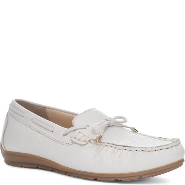 Mokasinai moterims, Balta, Alabana mocasins