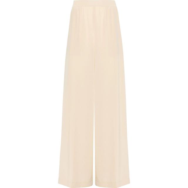 Kelnės moterims, Smėlio, Hulin pant crepe de soie