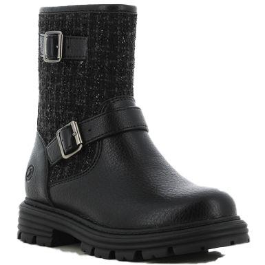 Aulinukai mergaitėms, Juoda, Girls kids motor booties