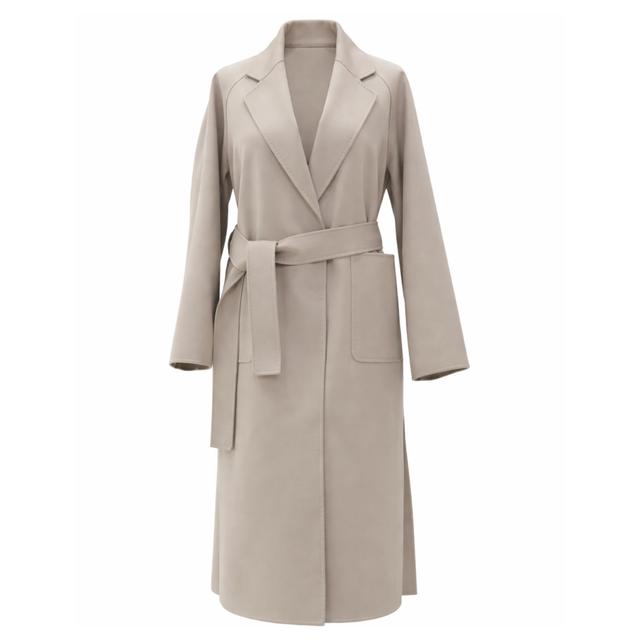 Paltas moterims, Smėlio, Coats