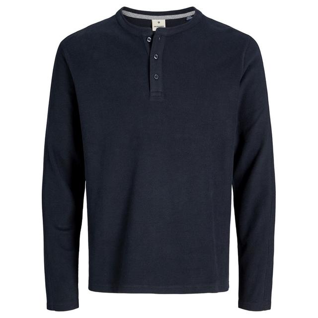 Marškinėliai ilgom. rankovėmis vyrams, Mėlyna, Blu tyrell henley tee