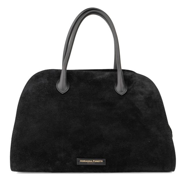 Pirkinių krepšys moterims, Juoda, Tote bag