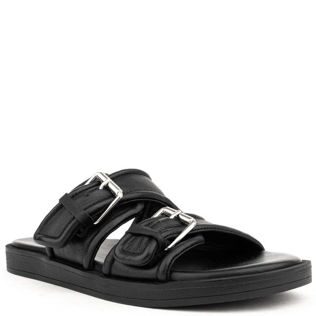 Basutės moterims, Juoda, Sandals, SERGIO MORETTI