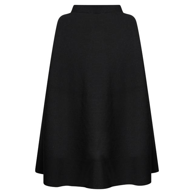 Midi sijonas moterims, Juoda, Skirt