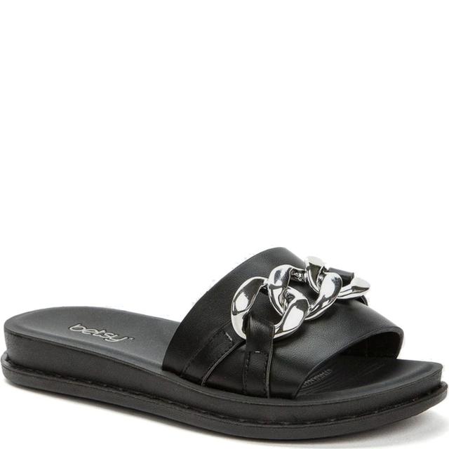 Šlepetės moterims, Juoda, SLIPPERS