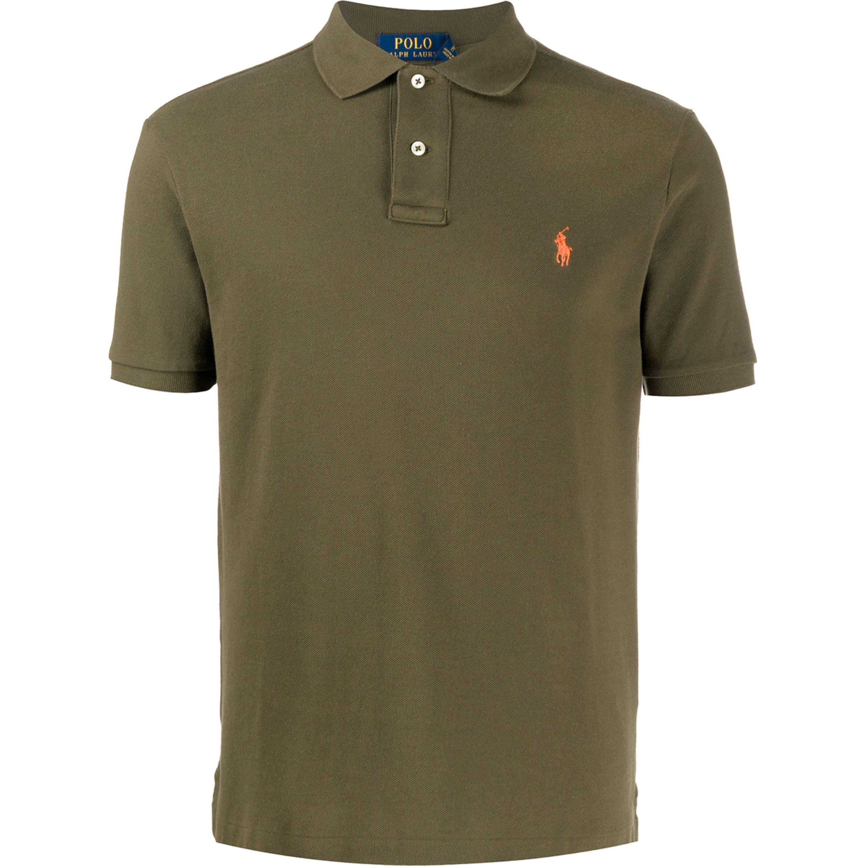 Polo marškiniai trumpos rank. vyrams, Žalia, Short sleeve polo