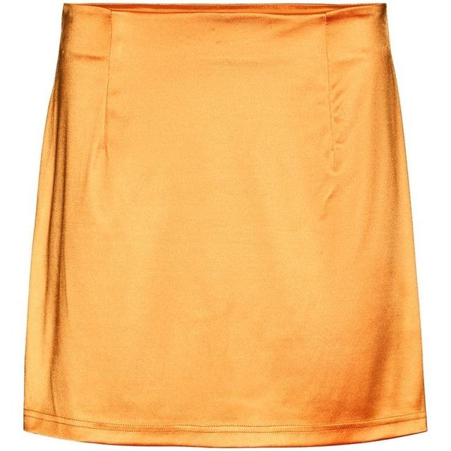 Mini sijonas moterims, Geltona, NMCHRISTINA HW SHORT