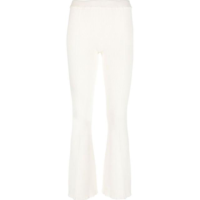 Tamprės moterims, Kūno, Ribbed slit front leggings