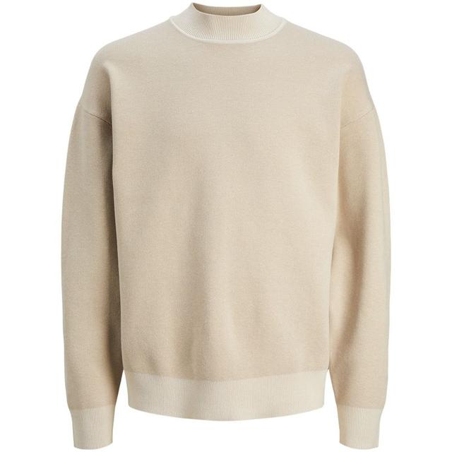 Megztinis vyrams, Smėlio, JPRBLAROSS KNIT MOCK N