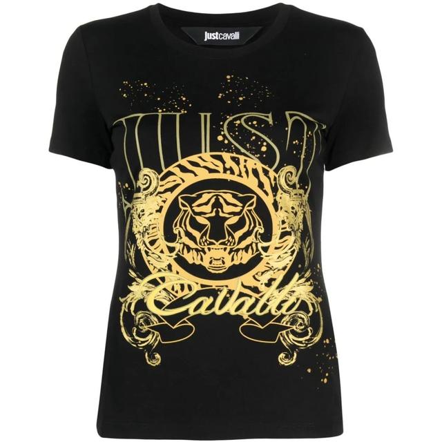 Marškinėliai trump. rankovėmis moterims, Juoda, Tiger t-shirt