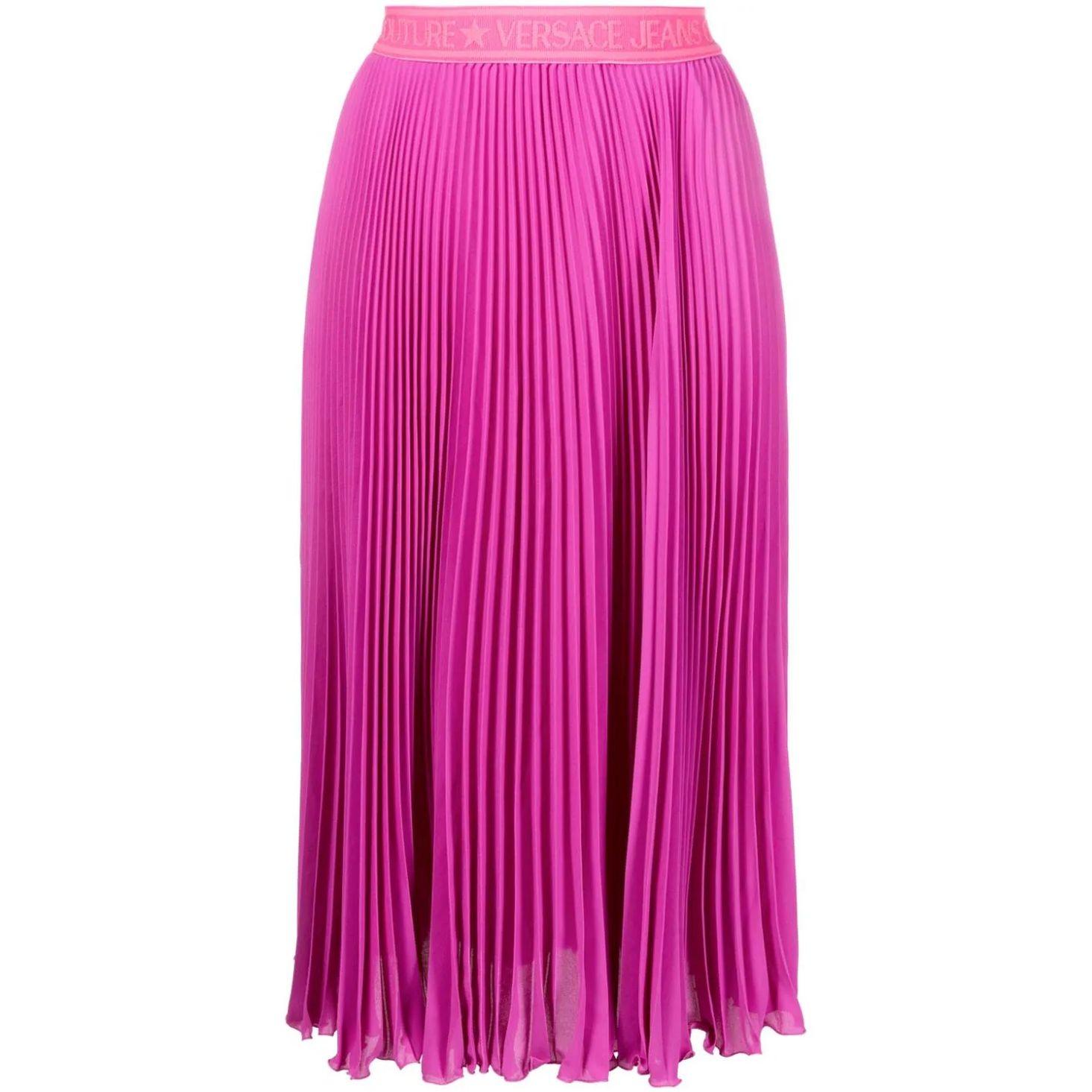 Midi sijonas moterims, Rožinė, Midi skirt