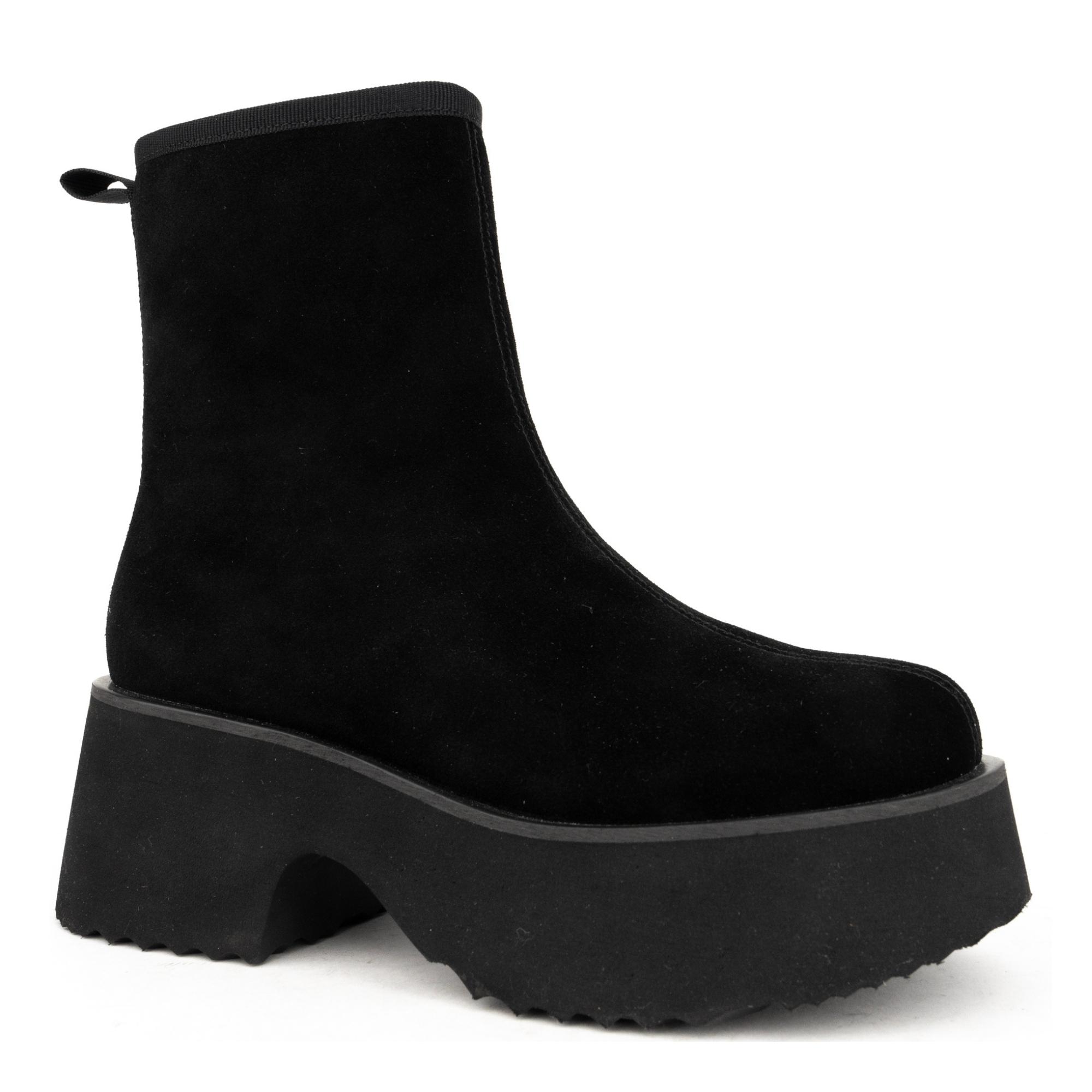 Aulinukai moterims, Juoda, Booties, lac6034-25202lblk