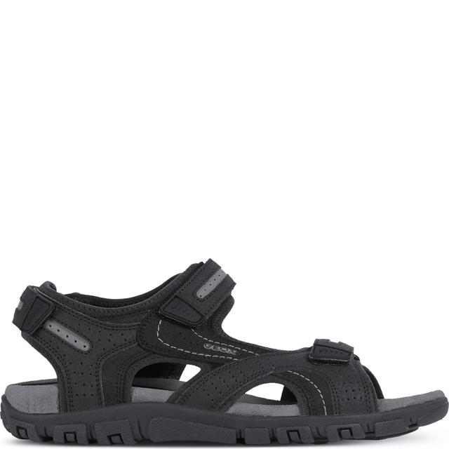 Basutės vyrams, Juoda, SANDALS STRADA