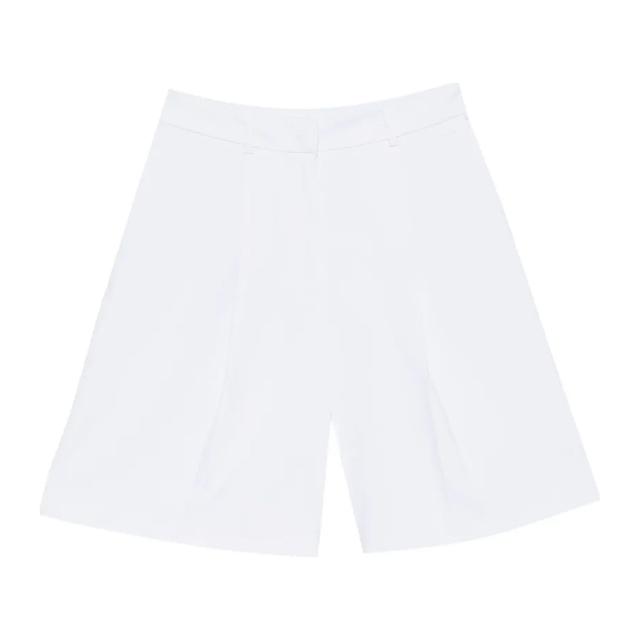 Šortai moterims, Balta, Suni shorts