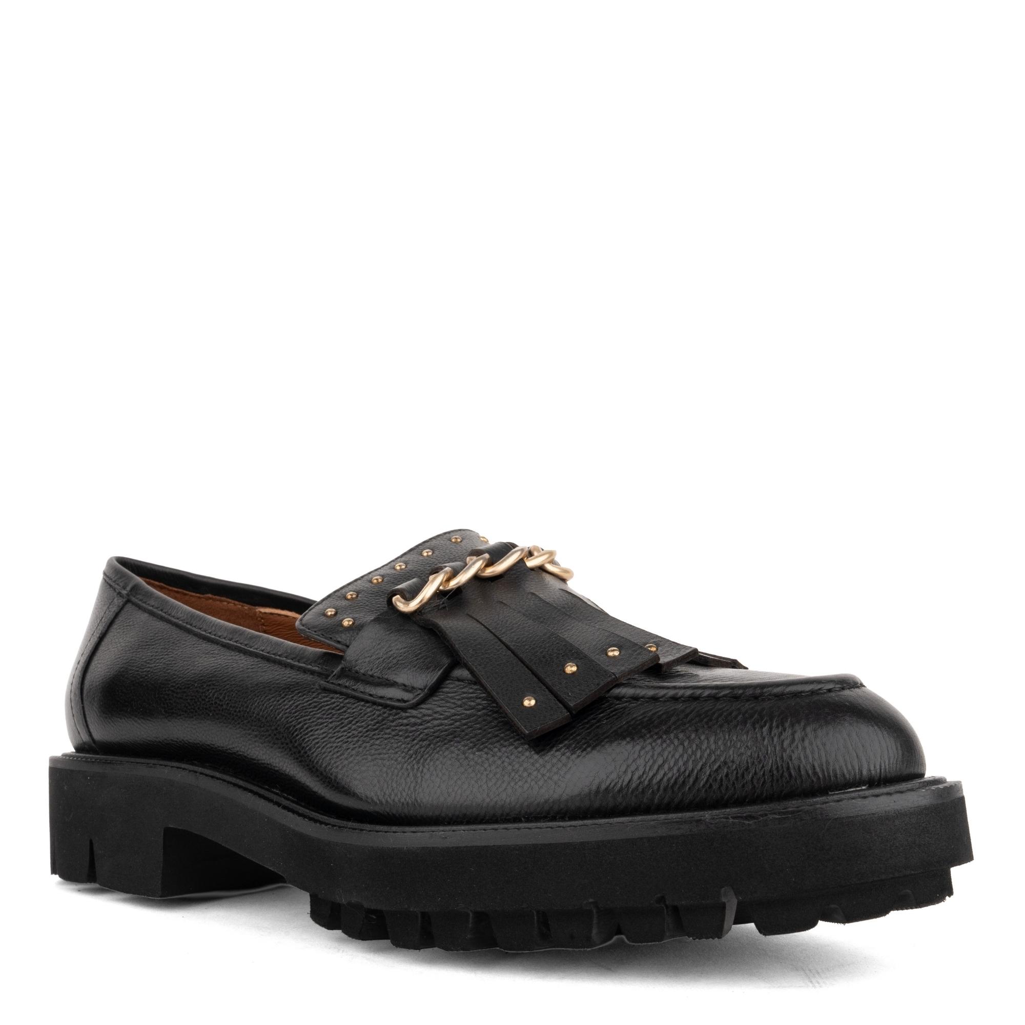 Loaferiai moterims, Juoda, Loafers