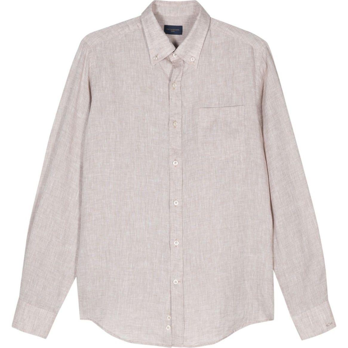 Marškiniai ilgomis rankovėmis vyrams, Kūno, linen shirt