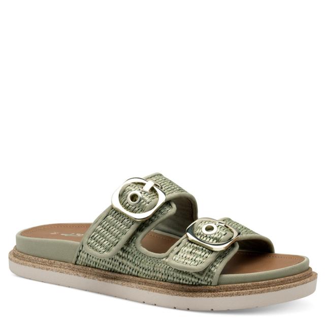 Šlepetės moterims, Žalia, Slippers