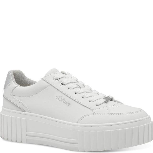 Laisvalaikio bateliai moterims, Balta, Women Lace-upp