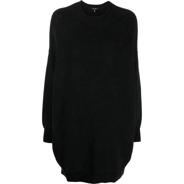 Sportinis nertinis moterims, Juoda, Grunge sweatshirt dress