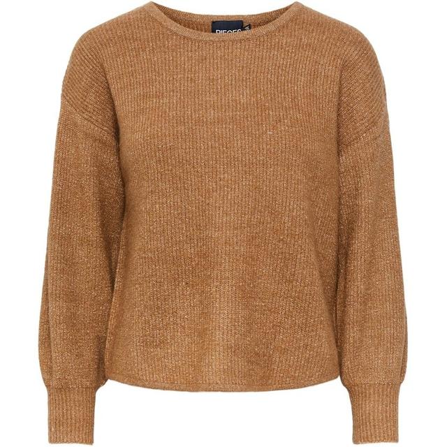 Megztinis moterims, Ruda, PCCELIC LS O-NECK KNI