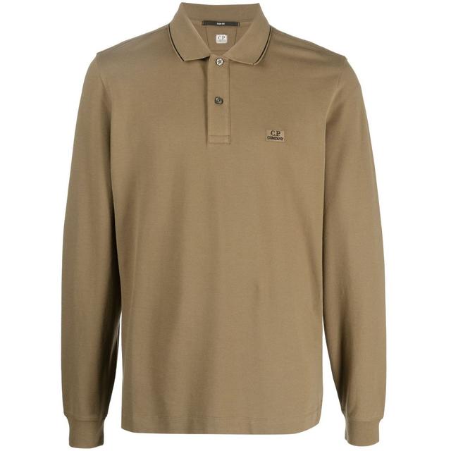Polo marškiniai ilgos rank. vyrams, Ruda, Long sleeve polo