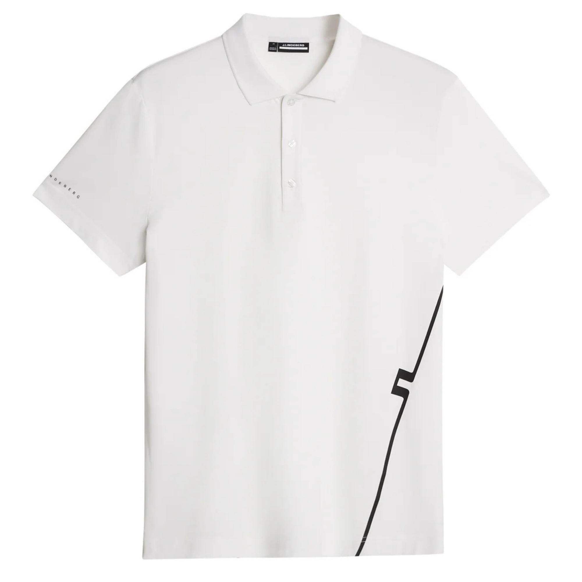 Polo marškiniai trumpos rank. vyrams, Balta, Leroy polo