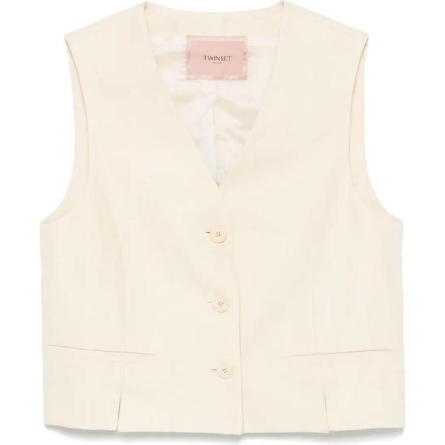 Liemenė moterims, Smėlio, Woven gilet