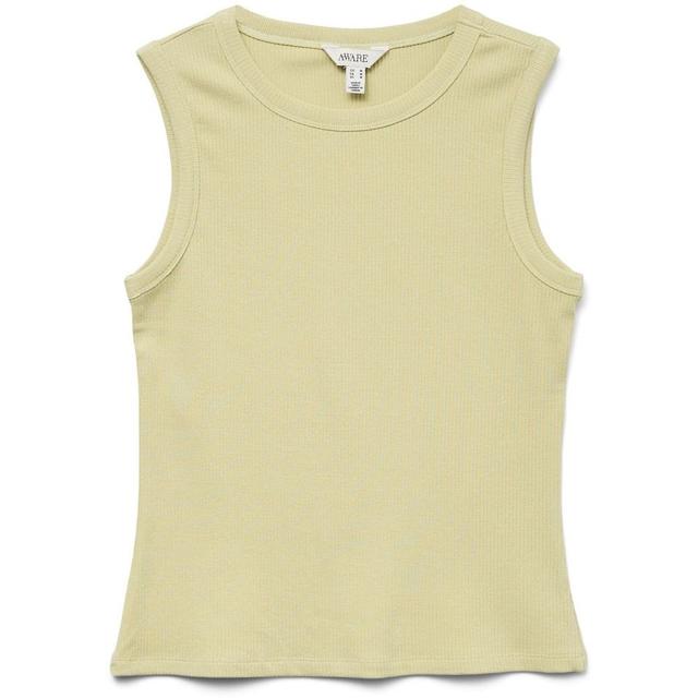 Marškiniai be rankovių moterims, Geltona, Promise tank top