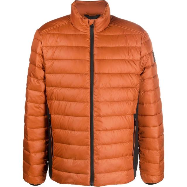 Pūkinė striukė vyrams, Ruda, Woven jackets