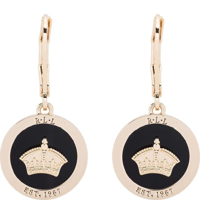 Auskarai moterims, Auksinė, Pe crown drop