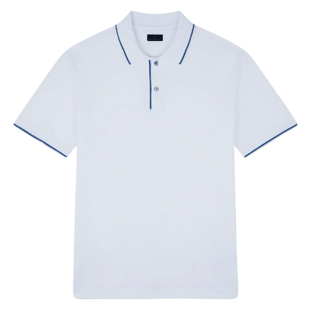 Polo marškiniai trumpos rank. vyrams, Balta, Short sleeve polo