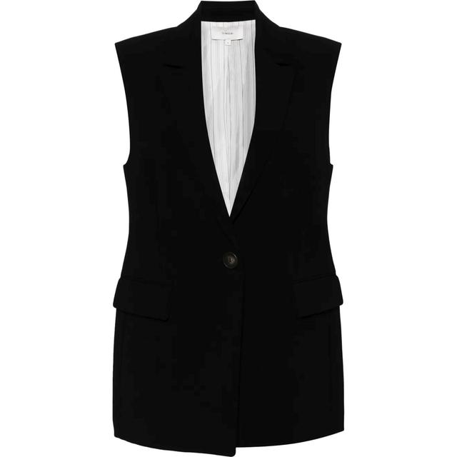 Liemenė moterims, Juoda, Sleeveless vest
