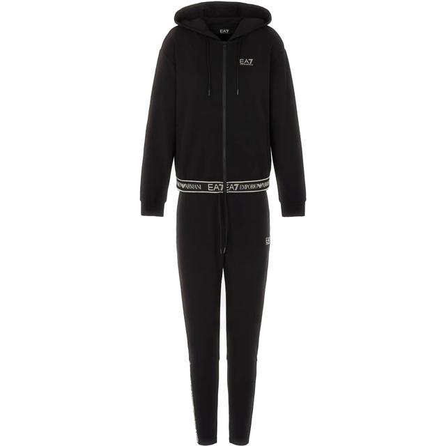 Sportinis kostiumas moterims, Juoda, Tracksuit