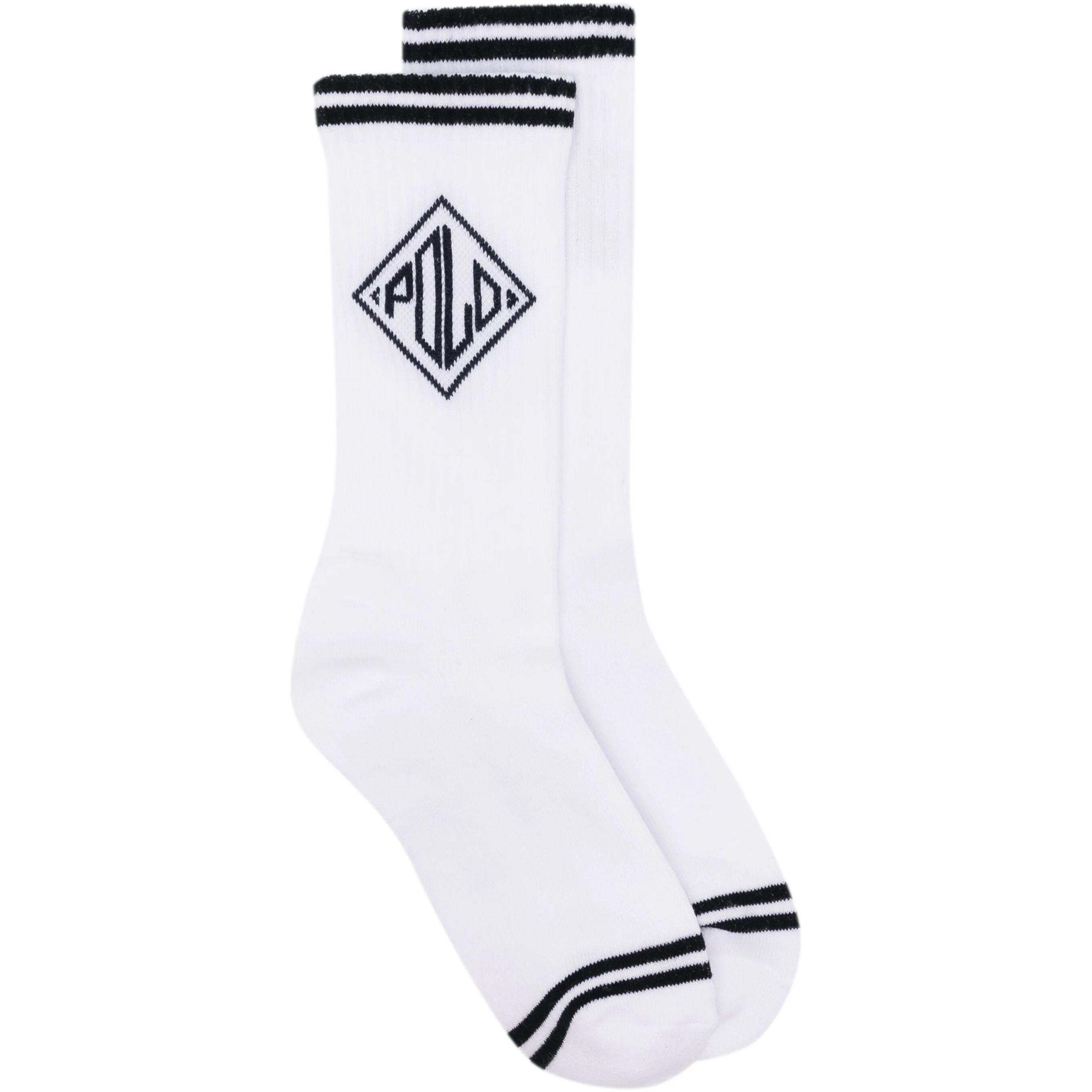 Kojinės moterims, Balta, Baseball crw crew sock