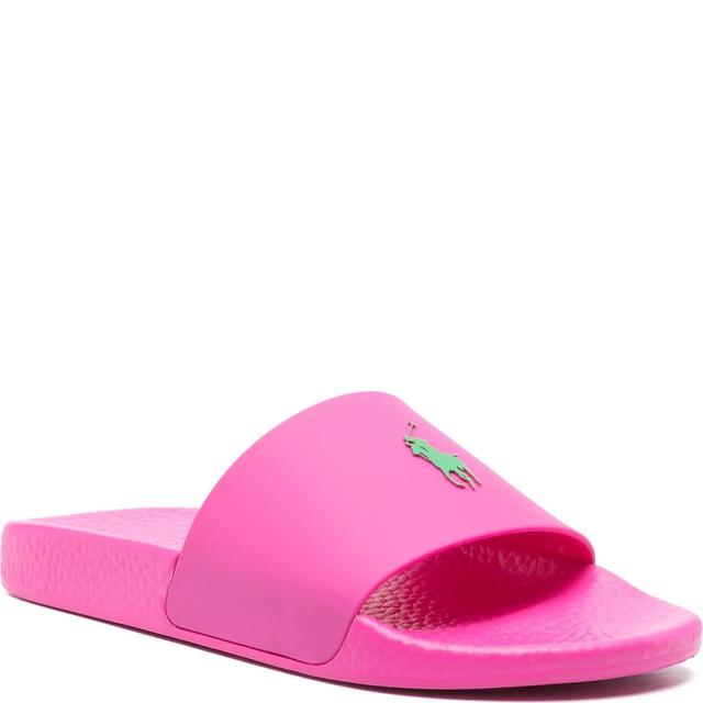 Guminės šlepetės moterims, Marga, Polo slide-sandals-slide