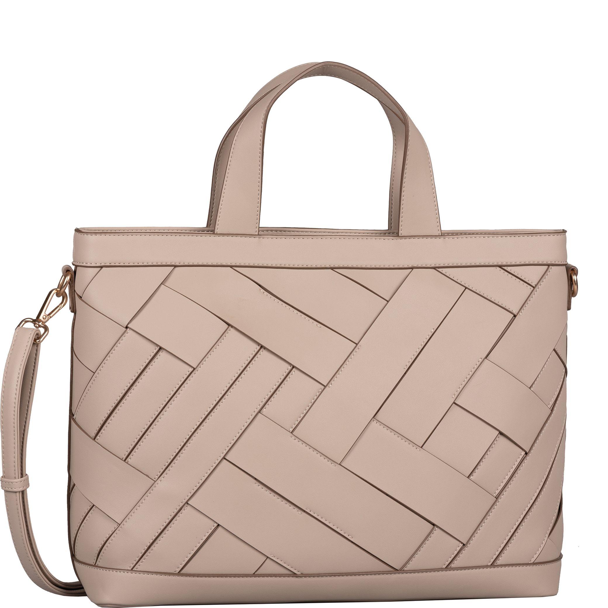 Pirkinių krepšys moterims, Smėlio, Frida tote bag