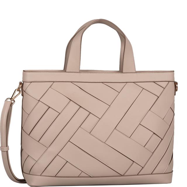 Pirkinių krepšys moterims, Smėlio, Frida tote bag