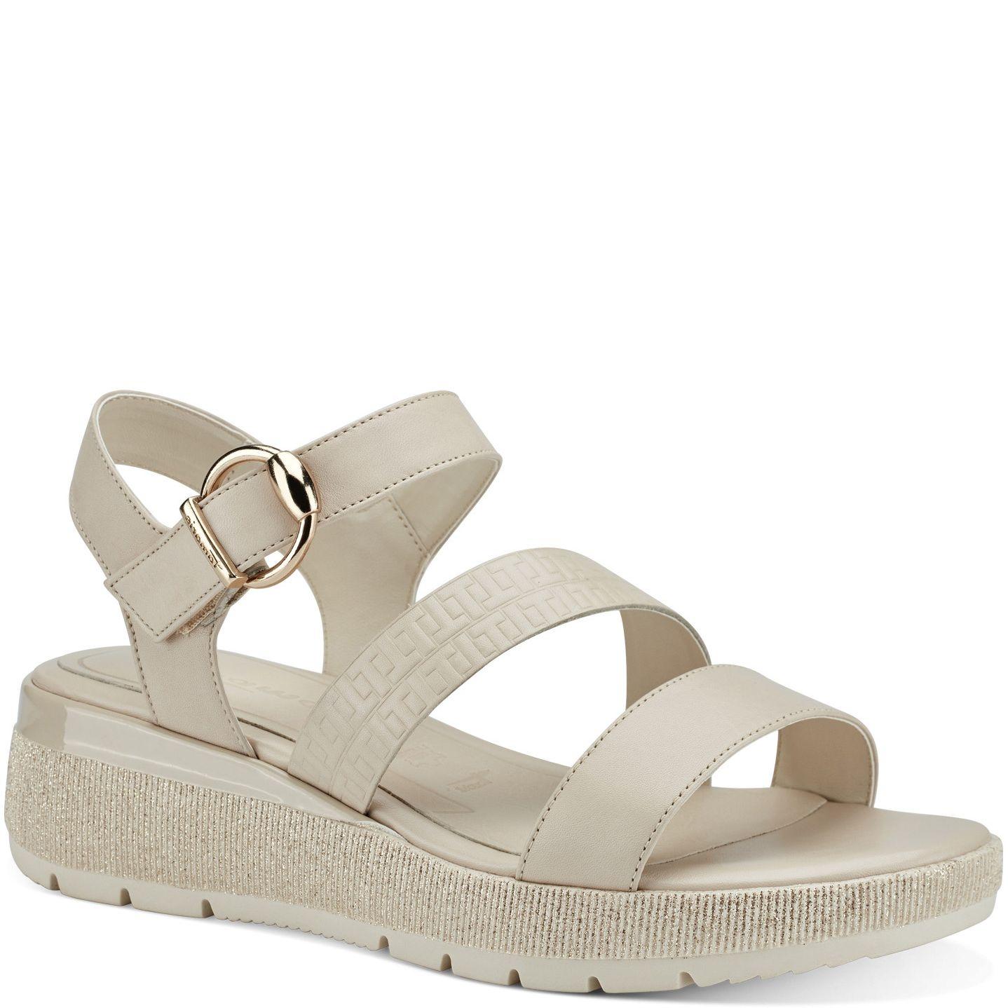 Basutės moterims, Smėlio, SANDALS