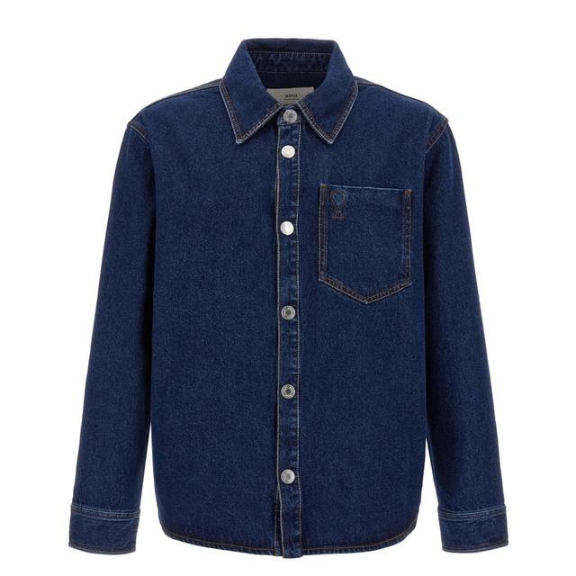 Džinsinis švarkas, Mėlyna, Ami de coeur overshirt