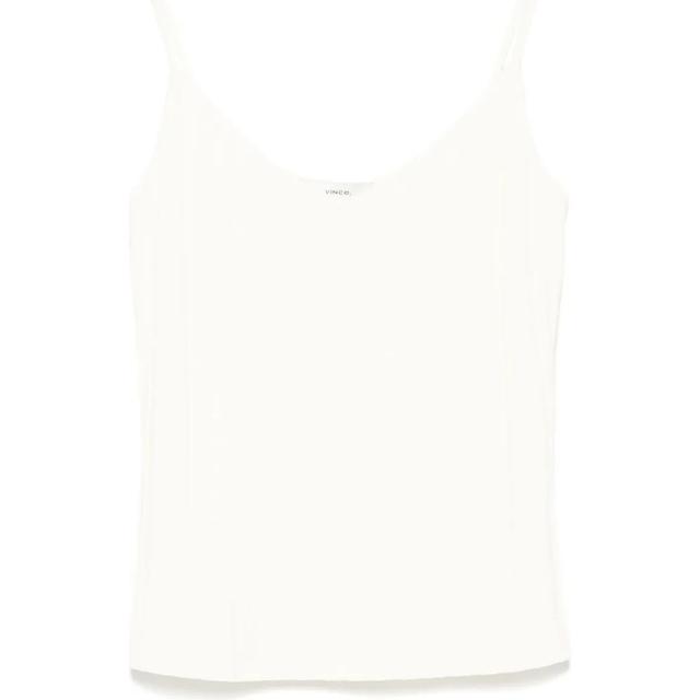 Marškiniai be rankovių moterims, Smėlio, Rib v nk cami