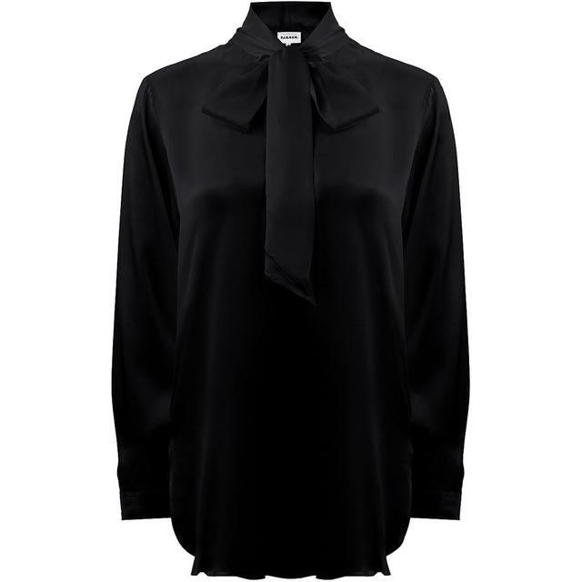 Marškiniai ilgomis rankovėmis moterims, Juoda, Long sleeve shirt