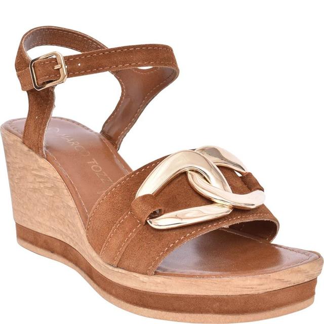 Basutės moterims, Ruda, SANDALS