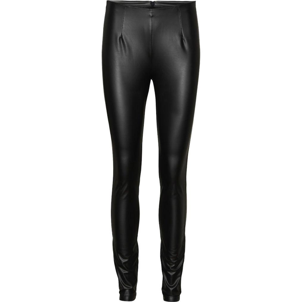 Odinės kelnės moterims, Juoda, Aloha skinny legging