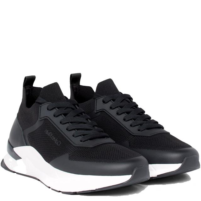 Laisvalaikio bateliai vyrams, Juoda, Low top lace up mix leisure