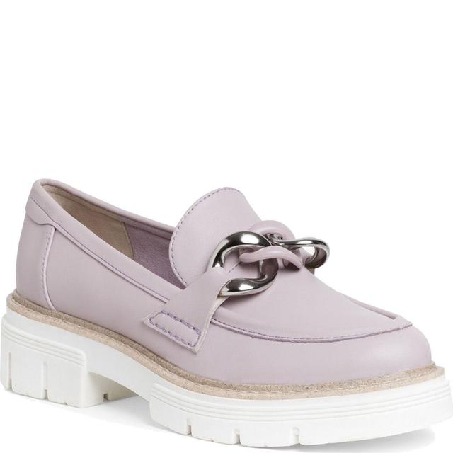 Loaferiai moterims, Violetinė, LOAFERS