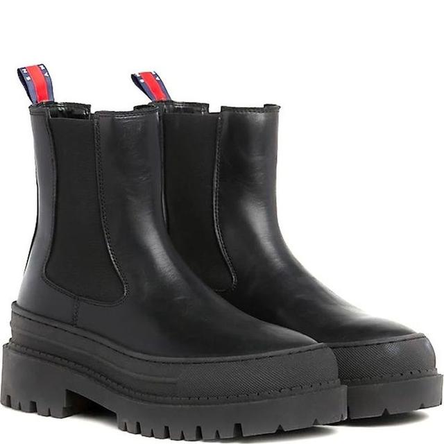 Aulinukai moterims, Juoda, Chelsea foxing boot