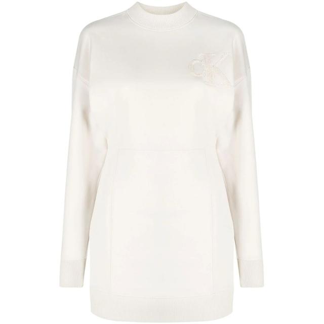 Midi suknelė moterims, Smėlio, Chenille ck hwk dress